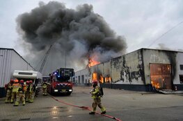 Grote brand in Westknollendam