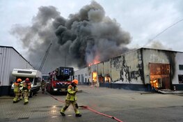 Grote brand in Westknollendam