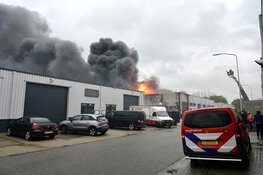 Grote brand in Westknollendam