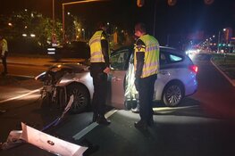 Veel schade en gewonde bij ongeval in Oostzaan