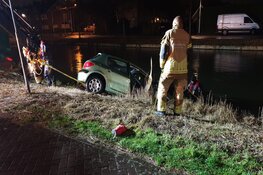 Auto te water, inzittenden spoorloos