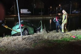 Auto te water, inzittenden spoorloos