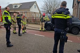 Auto vat vlam bij starten motor