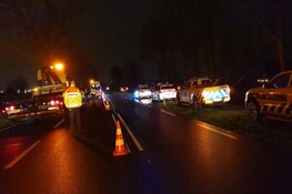 Gewonde en veel schade bij ongeval op N246
