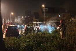 Twee brandstichtingen in dezelfde nacht in dezelfde straat in Poelenburg