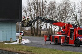 Schade door harde wind bij Zaans Museum