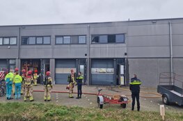 Brand in bedrijf in Wormerveer