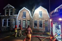 Flinke brand in woning Zaandam