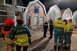 Flinke brand in woning Zaandam