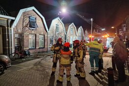 Flinke brand in woning Zaandam