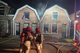 Flinke brand in woning Zaandam