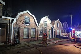 Flinke brand in woning Zaandam
