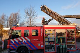 Brand bij tandarts in Westerkoog