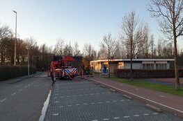 Brand bij tandarts in Westerkoog