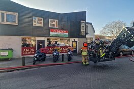 Brand op de Westzijde in Zaandam