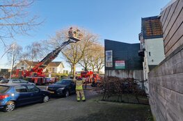 Brand op de Westzijde in Zaandam