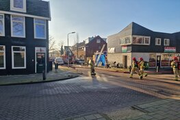 Brand op de Westzijde in Zaandam