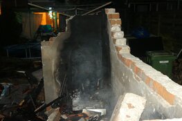 Vermoedelijke brandstichting in Krommenie