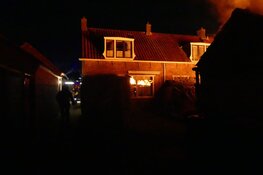 Vermoedelijke brandstichting in Krommenie