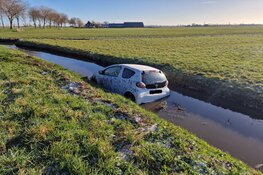 Automobilist van de weggedrukt in Assendelft