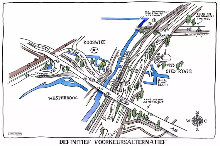 Ondertunneling Guisweg in Zaandijk cruciaal om groeiende stad bereikbaar te houden