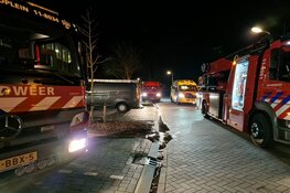 Brand in bedrijfsverzamelgebouw Zaandam