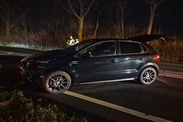 Botsing door keeractie in Westknollendam