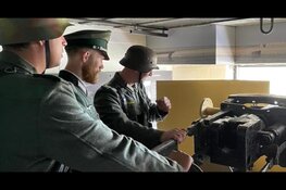 Actie tijdens openingsweekend in Kazemattenmuseum