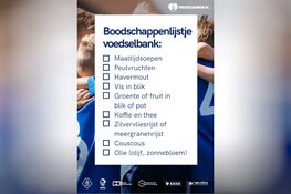 Volleybalvereniging Zaanstad zamelt in voor de Voedselbank