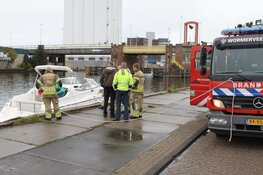 Brandje op boot tussen Wormer en Wormerveer