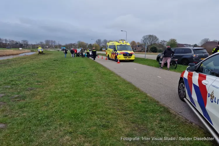 Aanrijding op fietspad Koog aan de Zaan