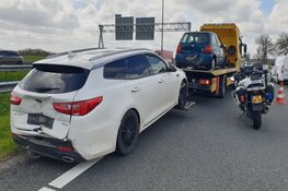 Meerdere auto`s betrokken bij ongeval op A7