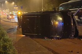 Auto gecrasht in Zaandam, niemand gewond
