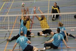 22 april Nationaal bekertoernooi Zitvolleybal in Topsportcentrum de Koog in Koog aan de Zaan
