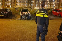 Auto in brand in Krommenie