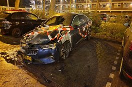Auto in brand in Krommenie