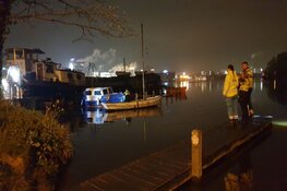 Melding van persoon te water aan `t Kalf