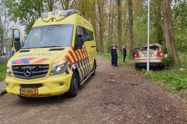 Auto slaat op hol en veroorzaakt ongeluk