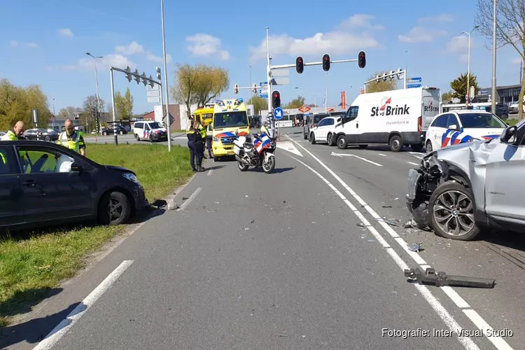 Gewonde bij botsing in Wormerveer