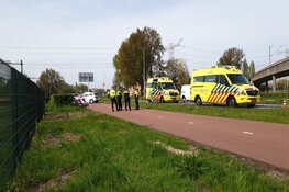 Ernstig ongeluk op fietspad in Zaandam