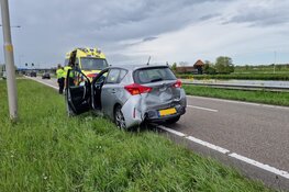 Overstekend pulletje veroorzaakt ongeluk Westzaan