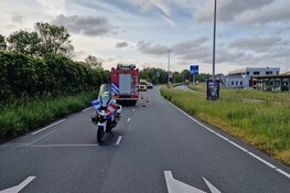 Gecrashte automobilist Zaandam met de schrik vrij
