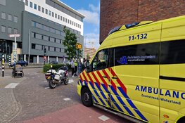 Botsing tussen vier fietsers in Zaandam