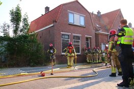 Flinke rookontwikkeling bij woningbrand in Krommenie