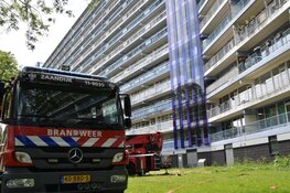 Brand op zeven hoog in Zaandam
