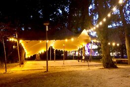 Buiten dansen in de Tolhuistuin