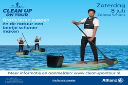 Op 8 juli komt Clean up on Tour naar Zaanse Schans