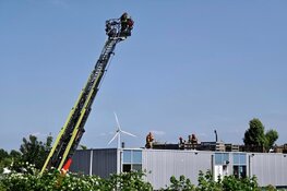 Brand in bedrijfsverzamelgebouw Zaandam, twee personen in veiligheid gebracht