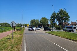 Traumaheli op Provincialeweg Zaandijk vanwege ongeluk met motorrijder