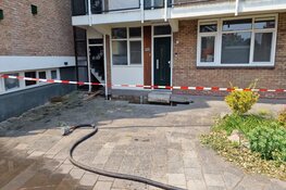 Wateroverlast bij flat in Zaandijk